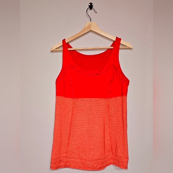 Lululemon Women Active Tank Top Cami Shirt Size 6 Gym Yoga Sleeveless M032 -22 - Picture 1 of 5